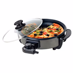 Comelec PI7530, Rond, Noir, Verre, Couvercle amovible, 1500 W, 220 - 240 V
