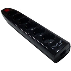 OvisLink XENON 6BST Noir 6 sortie(s) CA 250 V