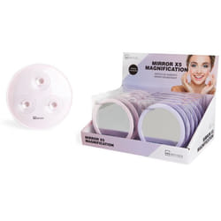 IDC Institute 28005R miroir de maquillage Ventouse Rond Couleurs assorties
