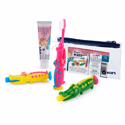 Fluorkin Infantil Viaje Cocodrilo coffret 3 pz