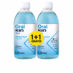 Oralkin Zero Enjuague Bucal coffret 2 pz