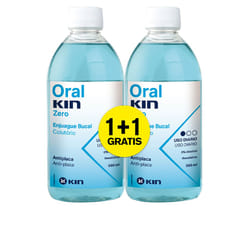 Oralkin Zero Enjuague Bucal coffret 2 pz