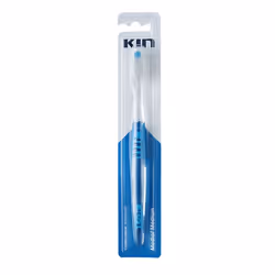 KIN 8436026214367, Brosse à dents, Adulte, Bleu, Transparent, Moyen, Ampoule