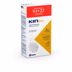 Kin Oro tabletas limpiadoras 64 + 32 u