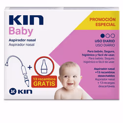 Kin Baby aspirador nasal + recambio 2 u