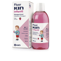 Fluorkin Bain de bouche anti-carie Enfant #fraise