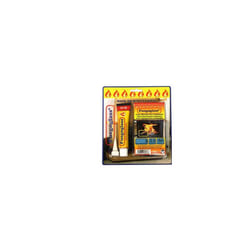 Pack 2,5mt ruban cordon 15x3mm + colle réfractaire fuegoglass