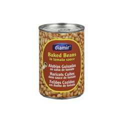 Haricot blanc cuit à la sauce tomate - diamir