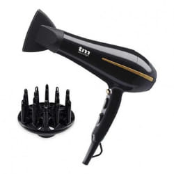TM Electron TMHD126 sèche-cheveux 2400 W Noir, Or