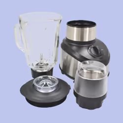 TM Electron TMPBA012 1,5 L Mélangeur de table 500 W Noir, Acier inoxydable, Transparent - Vue supplémentaire 7
