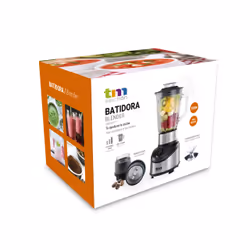 TM Electron TMPBA012 1,5 L Mélangeur de table 500 W Noir, Acier inoxydable, Transparent - Vue supplémentaire 8