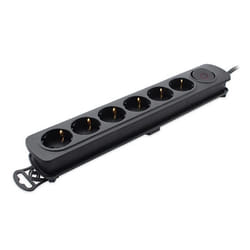 TM Electron Multiprise 6 Prises avec Interrupteur 250 V