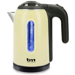 Tm Electron - TMPKT010C bouilloire électrique de 1 litre de capacité, 1 500w, indicateur led, base 360° et double système de sécurité de, couleur