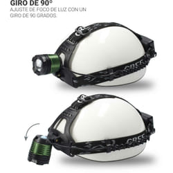 Luz frontal rec. c/zoom 10W tme TMTOR006