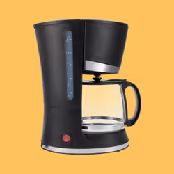 TM Electron TMPCF006 Semi-automatique Machine à café filtre 1,2 L
