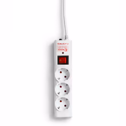 Salicru SPS SAFE 3, 238 J, 3 sortie(s) CA, Type F, 250 V, 50 Hz, 10 A