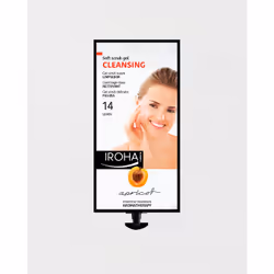 Iroha Nature Cleansing Gel Abricot Nettoyant Visage 25 g, Gommage nettoyant, Unisexe, Anti-bactérien, Eclaircissant, Exfoliat ...