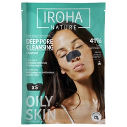 Iroha Nature Charbon 5 Patchs Nez
