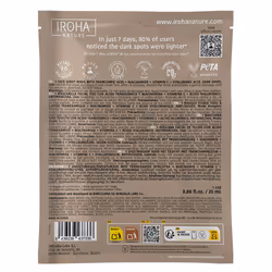 Masque visage Taches Sombres 1 unité