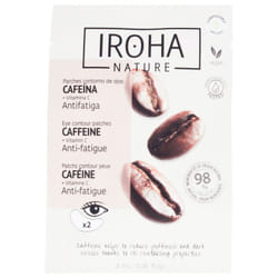 Iroha Nature Caféine Contour des Yeux 2 Patchs