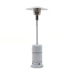 Kekai - Poêle à Gaz pour Extérieur Acier Inoxydable 13 kW 81x221 cm Surface Chauffable 25 m² Couleur Blanc