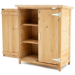 Armoire de Rangement Gardiun Abby 40x75x90 cm en Bois