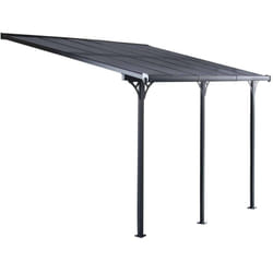 Pergola Gardiun Elliot 11 m² 435x254x220/260 cm Aluminium et Polycarbonate