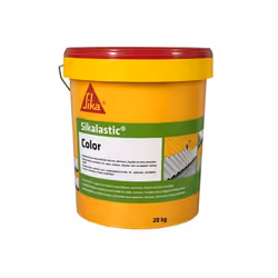 Revêtement souple imperméable toitures SIKA SikaLastic Color - Blanc - 20kg