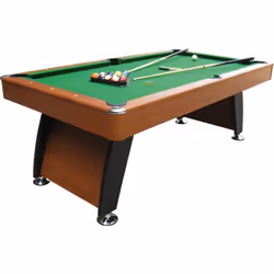 Billard semi-professionnel - DEVESSPORT - Alejandria - Marron - 212x118x78 cm - 85 Kg - Adulte