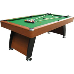 Billard semi-professionnel - DEVESSPORT - Alejandria - Marron - 212x118x78 cm - 85 Kg - Adulte