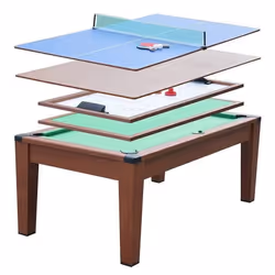 Table Multi-Jeux 5 en 1