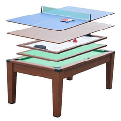 Table Multi-Jeux 5 en 1
