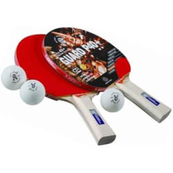 Raquettes de ping-pong - Devessport - B2 Star - 2 raquettes - 3 balles en ABS - Mixte