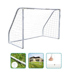 Devessport But de Football PVC Blanc