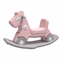 Cheval à Bascule - DEVESSPORT - KOHALA BABY - Interactif avec Sons - Sécurité Optimale - 18 Mois et Plus