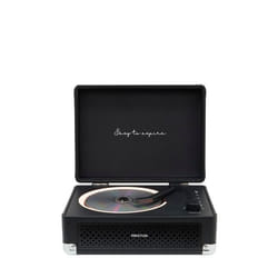 PRIXTON Lecteur CD Portable  Bluetooth Radio FM et AUX Haut-parleur 6 W Compatible CD/MP3/WMA Design Mallette Couleur Noir