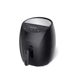PRIXTON Cook Organics Compact Unique 3,7 L Autonome 1400 W Friteuse d’air chaud Noir, Argent