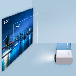 PRIXTON Cinema Mini LED 320x240 Bleu - Vue supplémentaire 2