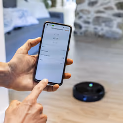 PRIXTON Roomie Smart robot aspirateur 0,3 L Sans sac Noir - Vue supplémentaire 4