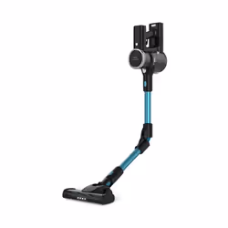 PRIXTON Flex Ultimate Batterie Sec HEPA Sans sac 0,65 L 350 W Noir, Turquoise 2,5 Ah