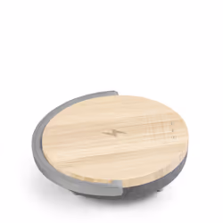 PRIXTON Speaker Light Madera Blanc, Bois 10 W