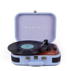 Platine Vinyle PRIXTON VC600 Tourne-disque Bluetooth/USB/SD Lecteur et Numérisation des vinyles 2 Haut-parleurs Couleur Violet