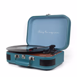 PRIXTON VC600 platine Tourne-disque à entraînement direct Bleu - Vue supplémentaire 8