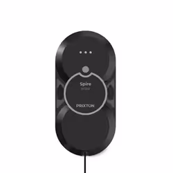 Robot Lave-vitres Automatique avec Programmes de Nettoyage PRIXTON BT300 Aspiration 2800Pa Télécommande Chiffons de Remplacem ...