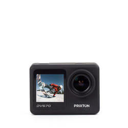 Caméra sportive MultiSport PRIXTON DV670 Résolution 4K Double Écran WiFi et App Mobile Stabilisateur Optique Étanche Noir