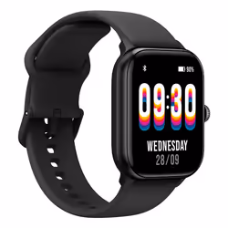 PRIXTON SWB32 smartwatche et montre de sport 4,7 cm (1.85") AMOLED Numérique 390 x 450 pixels Écran tactile Noir GPS (satellite)