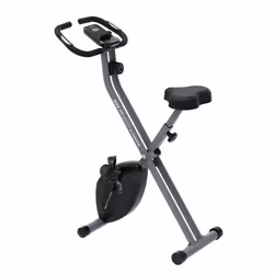 Vélo dappartement PRIXTON Bike Fit BF150 Pliable Résistance magnétique 15 kg Fréquence cardiaque 8 Niveaux Roues de