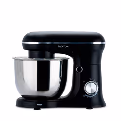 Robot Pâtissier PRIXTON KR250 Multifonctions 5 litres 1500W 10 Vitesses 3 accessoires Matte Black