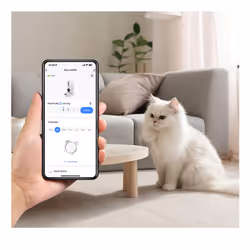 PRIXTON FF100 gamelle et abreuvoir pour chiens et chats Blanc Universel Distributeur automatique pour animaux de compagnie - Vue supplémentaire 7