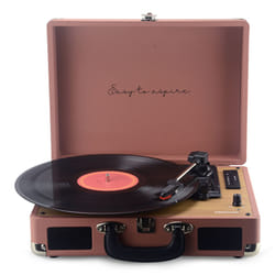 PRIXTON VC400 Tourne-disque à entraînement direct Moka